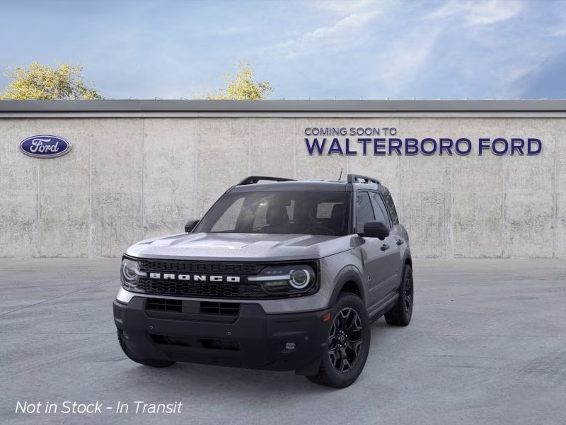 2026 Carbonized Gray Metallic Ford Bronco Sport Outer Banks 4X4 SUV