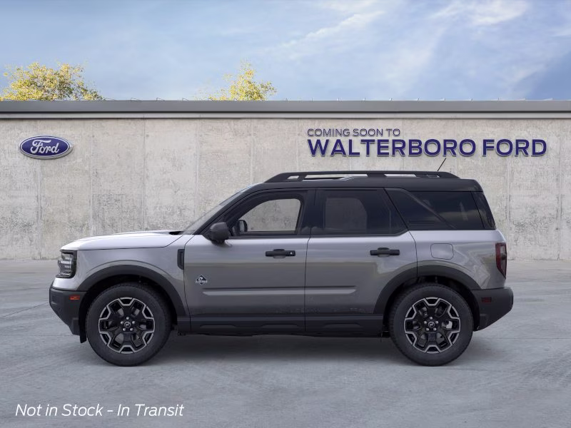 2026 Carbonized Gray Metallic Ford Bronco Sport Outer Banks 4X4 SUV