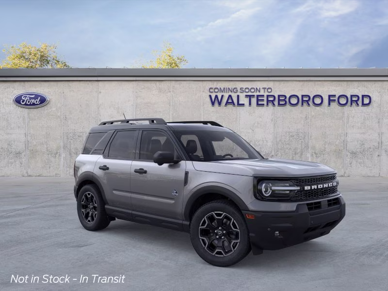 2026 Carbonized Gray Metallic Ford Bronco Sport Outer Banks 4X4 SUV