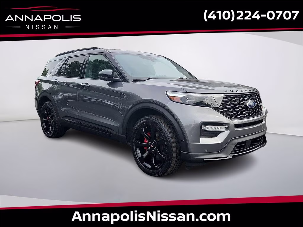 2021 Gray Metallic Ford Explorer ST 4X4 SUV