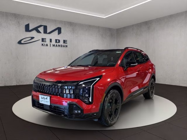 2026 Runway Red Kia Sportage X-Line AWD SUV
