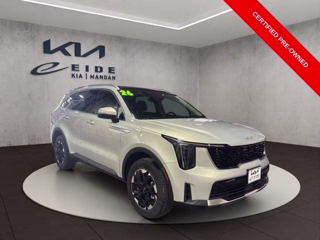 2026 Ivory Silver Kia Sorento S AWD SUV