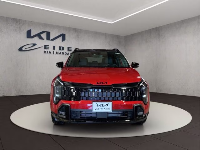 2026 Runway Red Kia Sportage X-Line AWD SUV