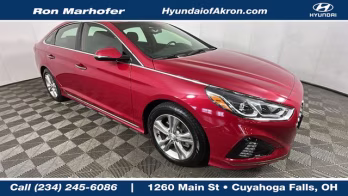 2018 Scarlet Red Hyundai Sonata Sport+ FWD Sedan