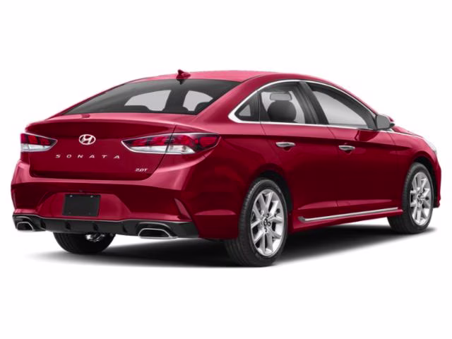 2018 Scarlet Red Hyundai Sonata Sport+ FWD Sedan