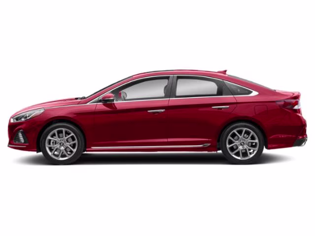2018 Scarlet Red Hyundai Sonata Sport+ FWD Sedan