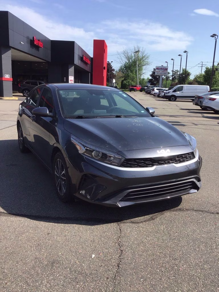 2023 Gravity Gray Kia Forte LXS FWD Sedan