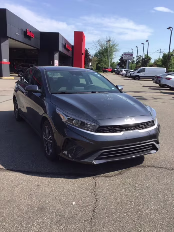 2023 Gravity Gray Kia Forte LXS FWD Sedan