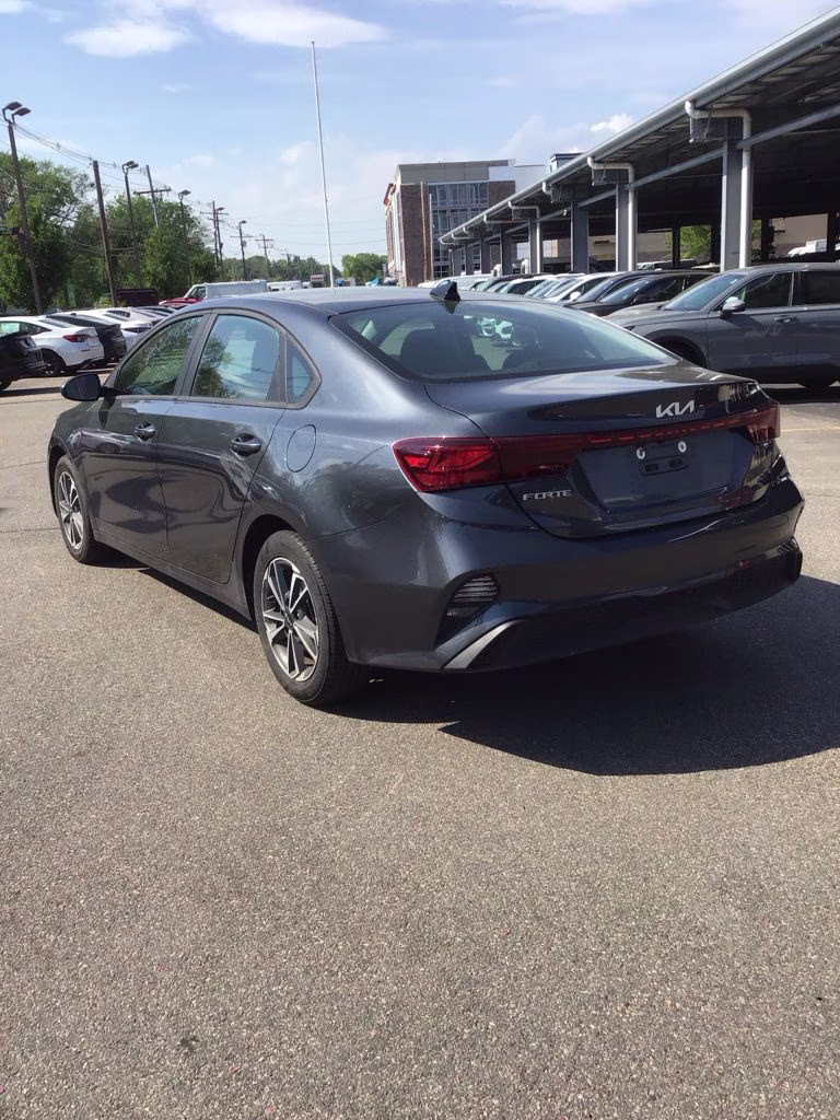 2023 Gravity Gray Kia Forte LXS FWD Sedan