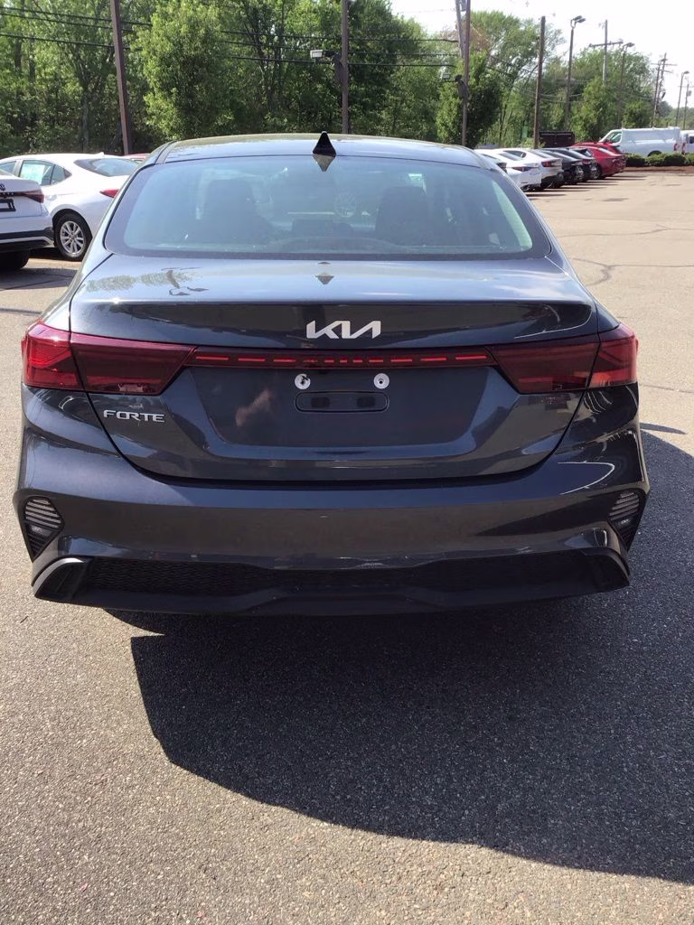2023 Gravity Gray Kia Forte LXS FWD Sedan
