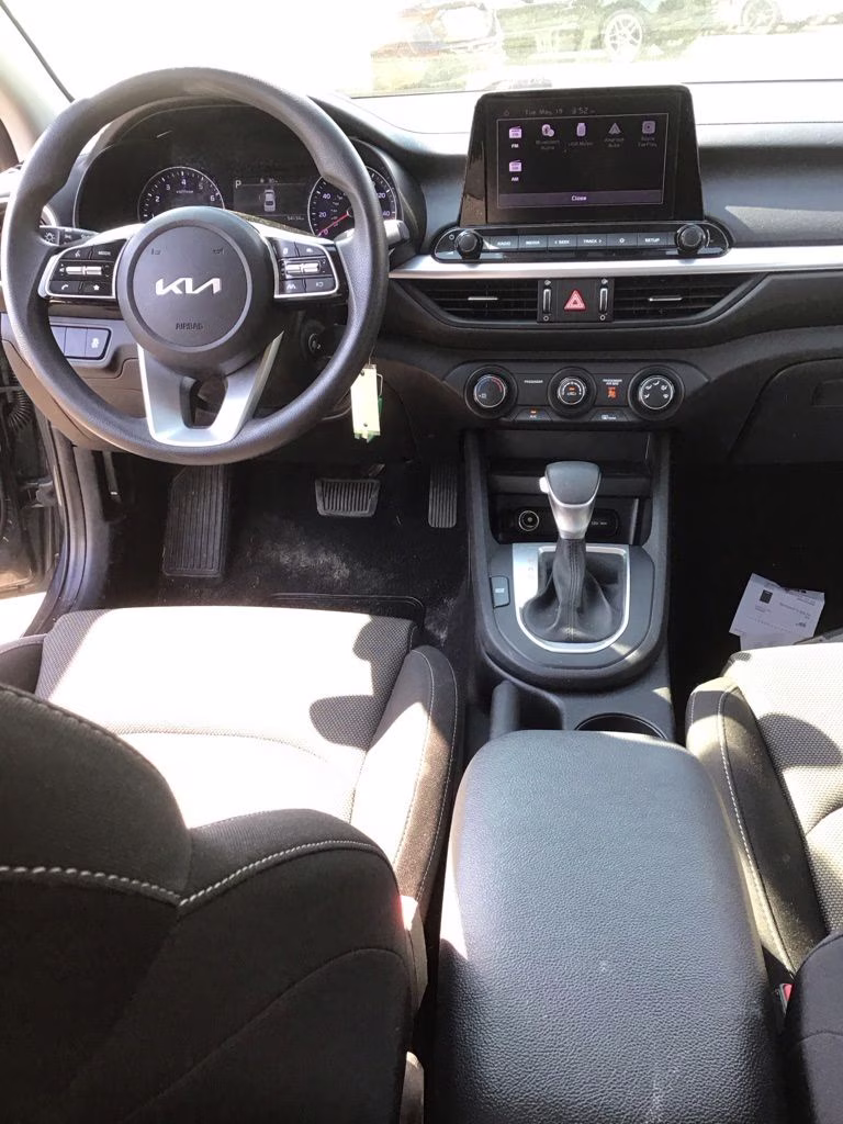 2023 Gravity Gray Kia Forte LXS FWD Sedan