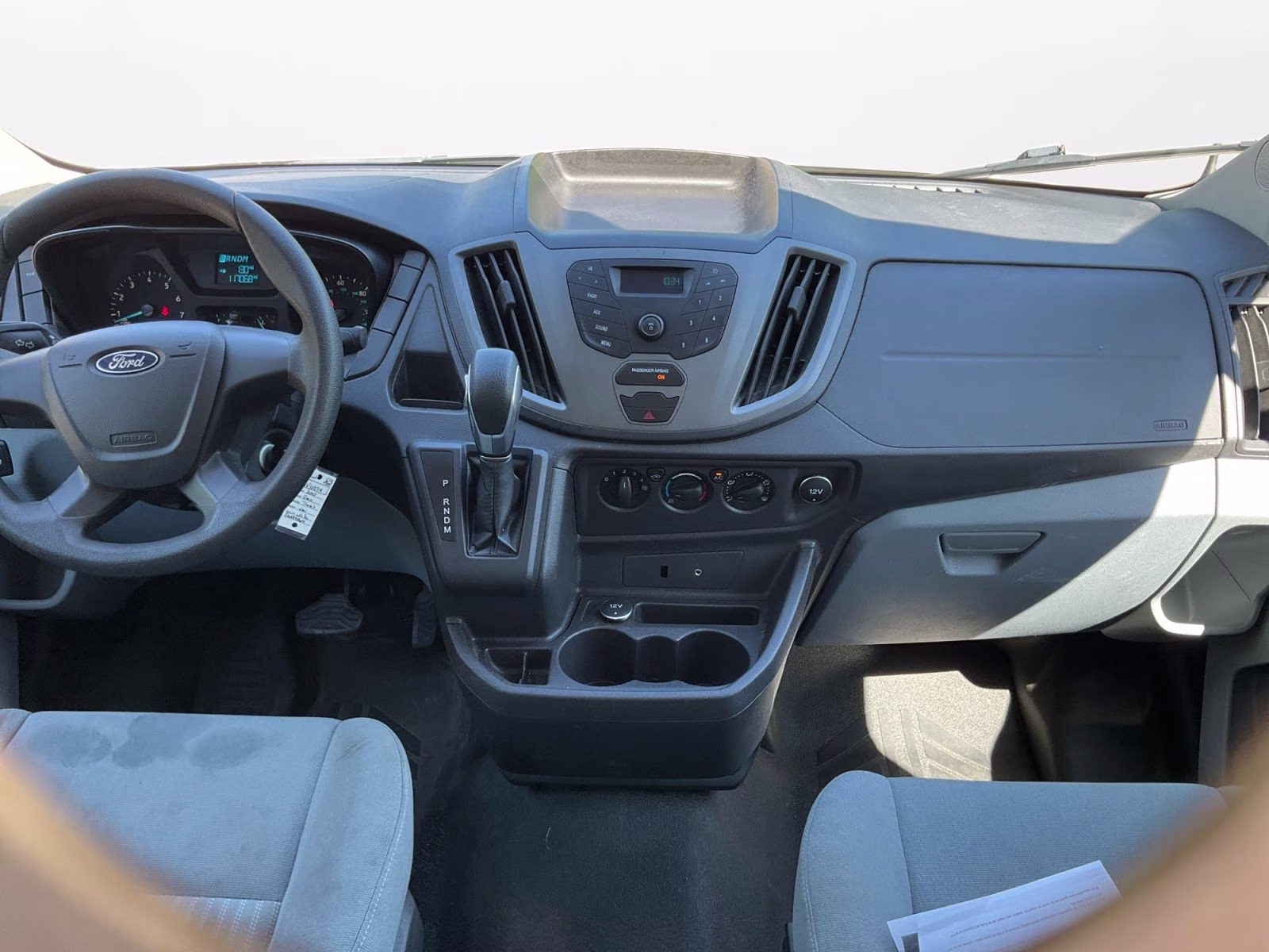 2015 Oxford White Ford Transit-250 Base RWD Van