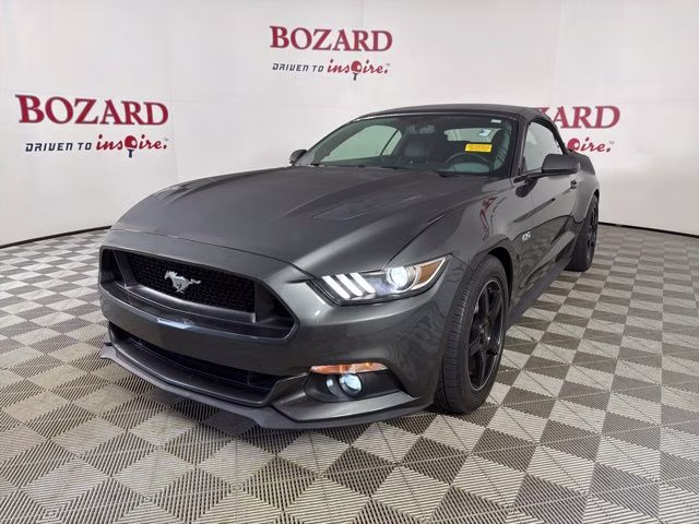 2016 Magnetic Ford Mustang GT Premium RWD Convertible