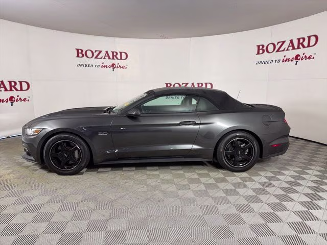2016 Magnetic Ford Mustang GT Premium RWD Convertible
