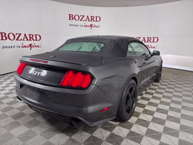 2016 Magnetic Ford Mustang GT Premium RWD Convertible