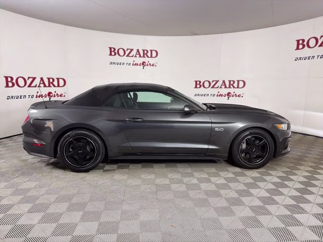 2016 Magnetic Ford Mustang GT Premium RWD Convertible