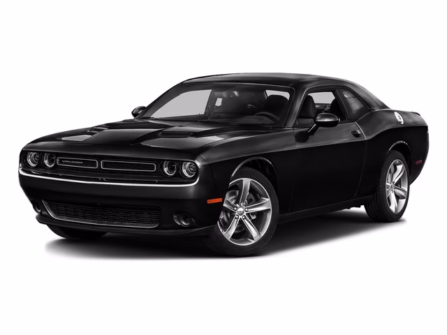 2017 Pitch Black Clearcoat Dodge Challenger SXT RWD Coupe