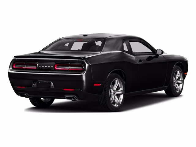 2017 Pitch Black Clearcoat Dodge Challenger SXT RWD Coupe