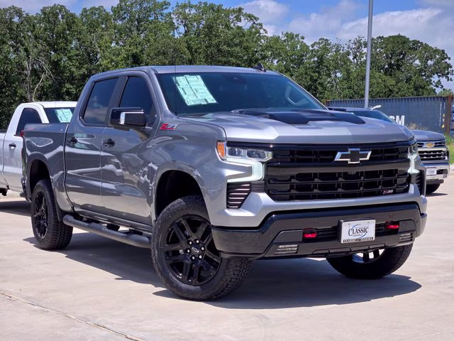 2026 Sterling Gray Metallic Chevrolet Silverado 1500 LT Trail Boss 4X4 Truck