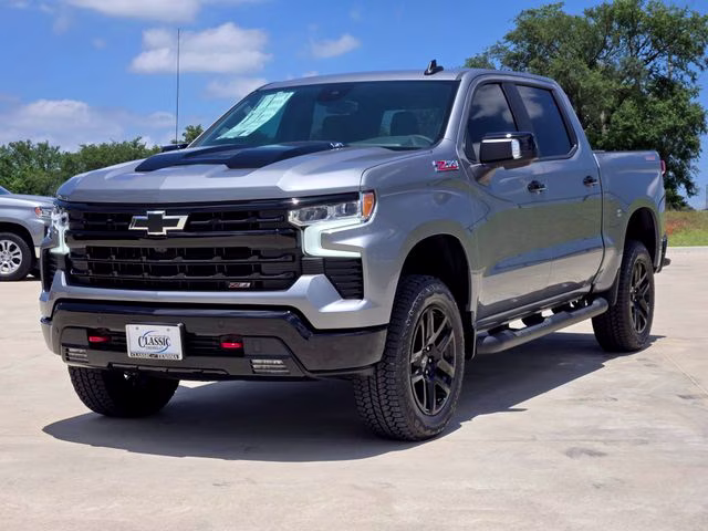 2026 Sterling Gray Metallic Chevrolet Silverado 1500 LT Trail Boss 4X4 Truck