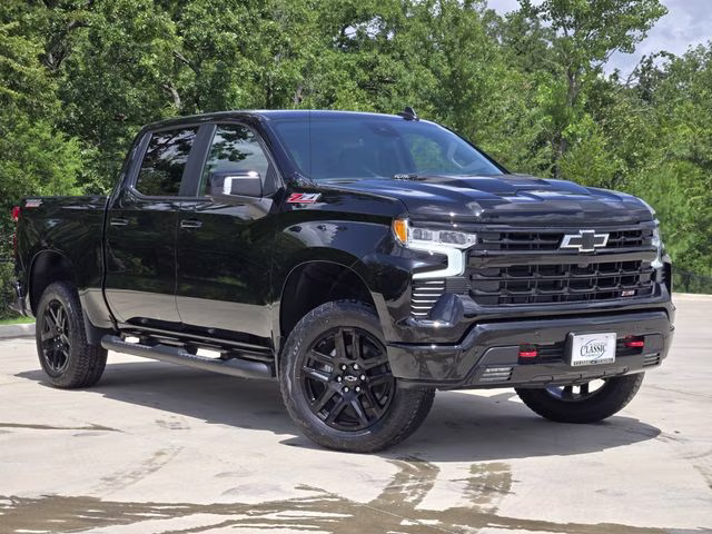 2026 Black Chevrolet Silverado 1500 LT Trail Boss 4X4 Truck