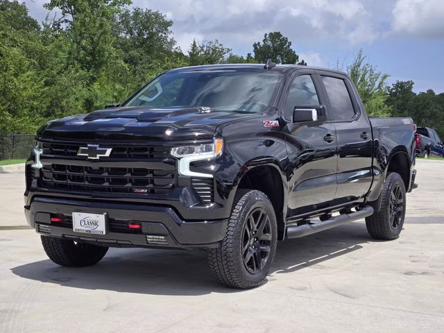 2026 Black Chevrolet Silverado 1500 LT Trail Boss 4X4 Truck