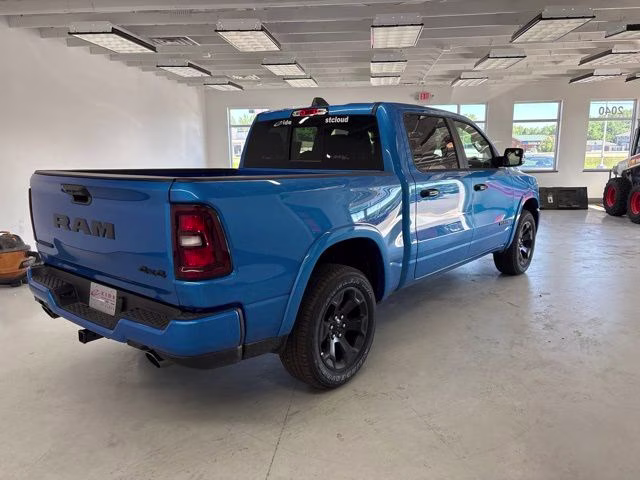 2026 Hydro Blue Pearlcoat Ram 1500 Big Horn Night Edition 4X4 Truck