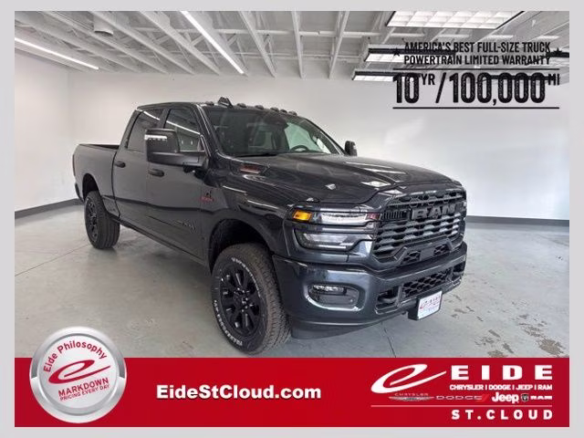 2026 Forged Blue Metallic Ram 3500 Big Horn Night Edition 4X4 Truck