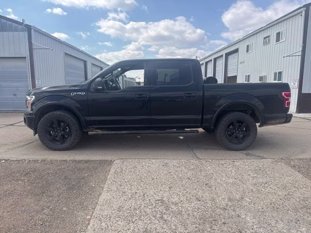 2019 Black Ford F-150 XLT 4X4 Truck
