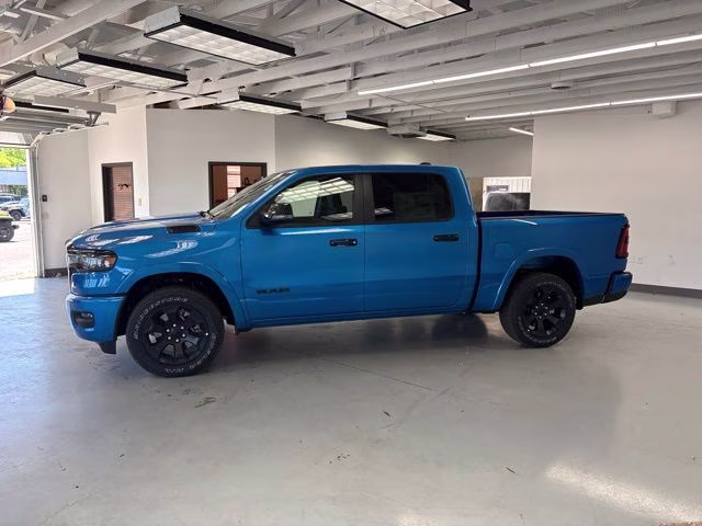 2026 Hydro Blue Pearlcoat Ram 1500 Big Horn Night Edition 4X4 Truck