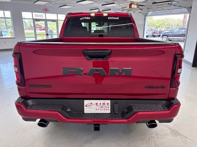 2026 Molten Red Pearlcoat Ram 1500 Big Horn Night Edition 4X4 Truck