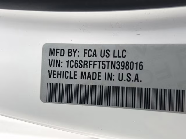 2026 Bright White Clearcoat Ram 1500 Big Horn 4X4 Truck