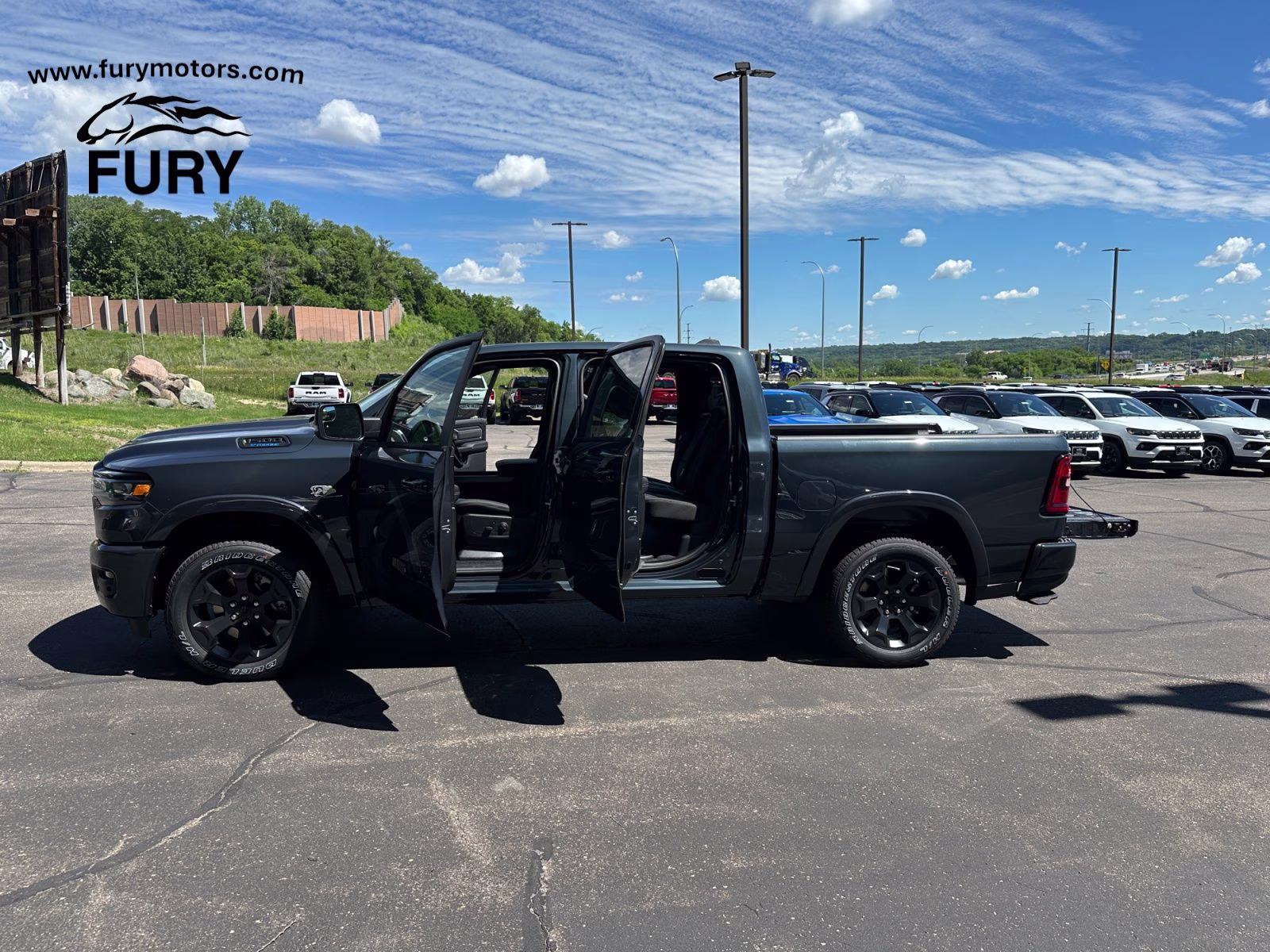 2026 Forged Blue Metallic Ram 1500 Big Horn/Lone Star 4X4 Truck