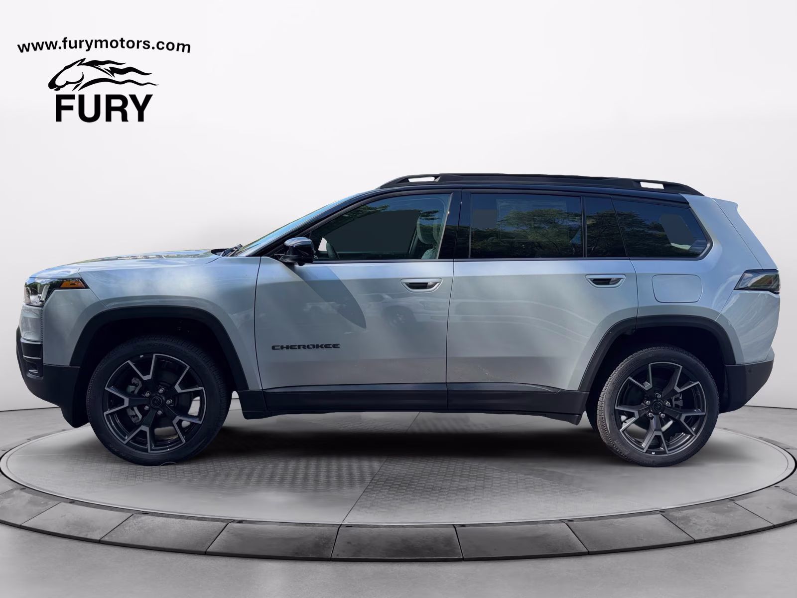2026 Silver Zynith Clearcoat Jeep Cherokee Overland 4X4 SUV