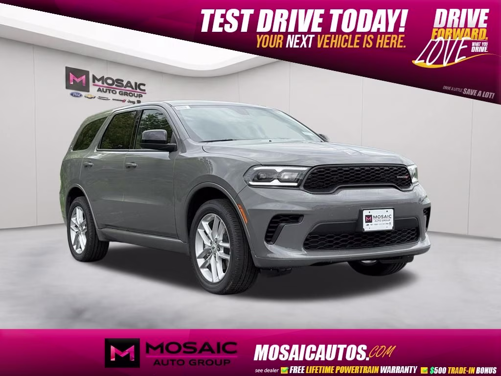 2026 Destroyer Gray Clearcoat Dodge Durango GT AWD SUV