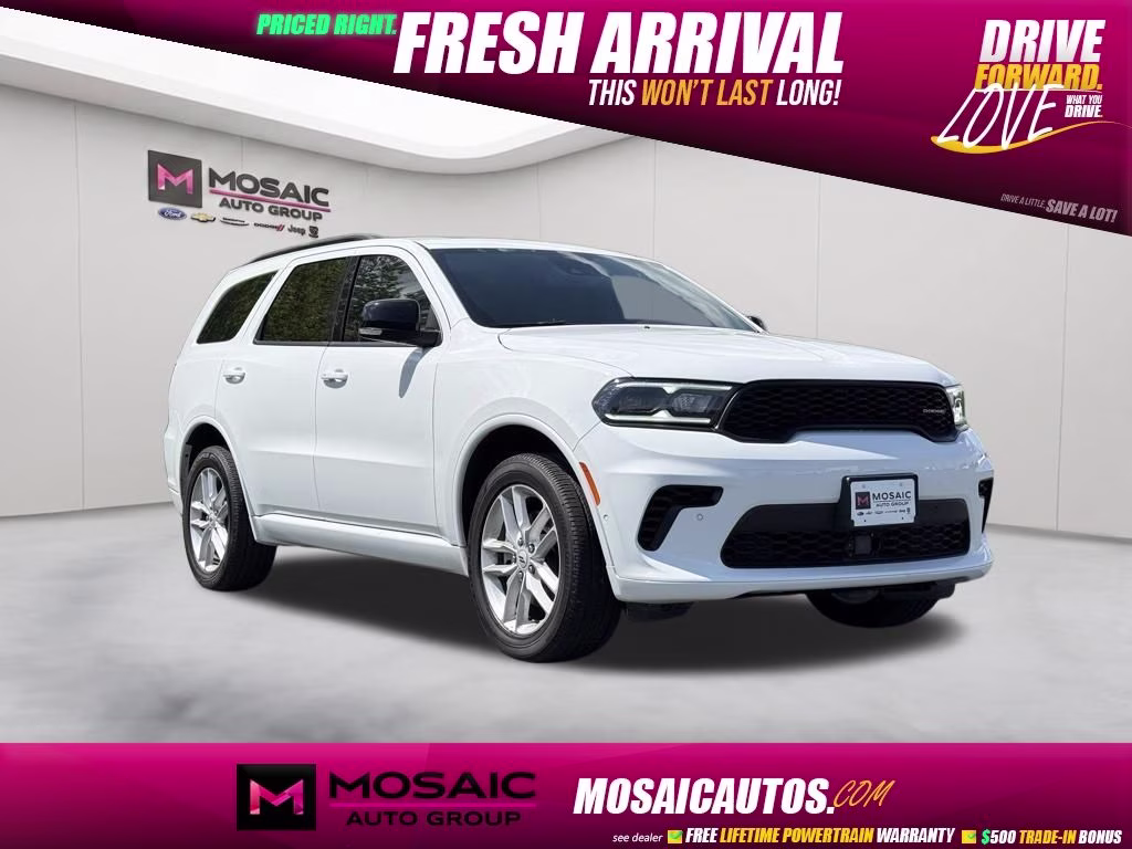 2026 White Knuckle Clearcoat Dodge Durango GT Plus AWD SUV