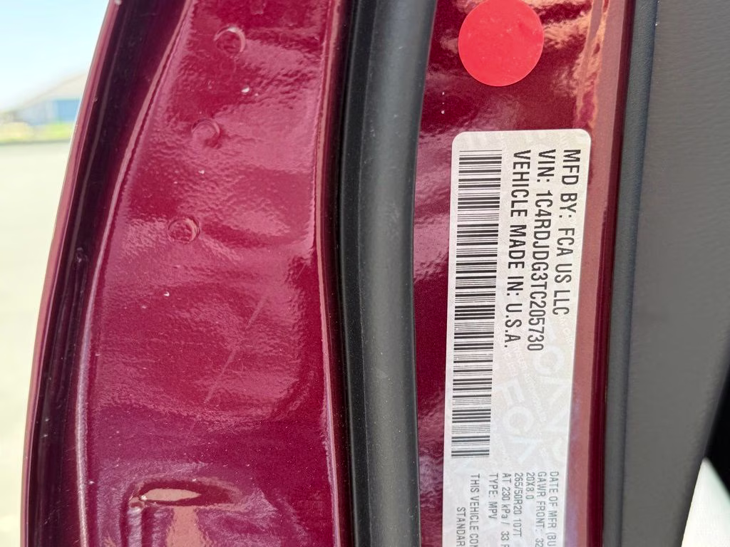 2026 Octane Red Pearlcoat Dodge Durango GT Plus AWD SUV