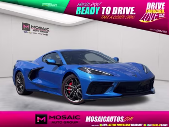 2024 Riptide Blue Metallic Chevrolet Corvette Stingray RWD Coupe