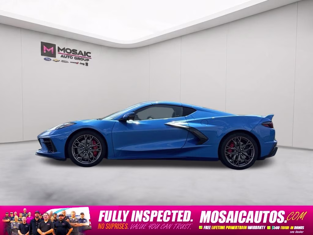 2024 Riptide Blue Metallic Chevrolet Corvette Stingray RWD Coupe