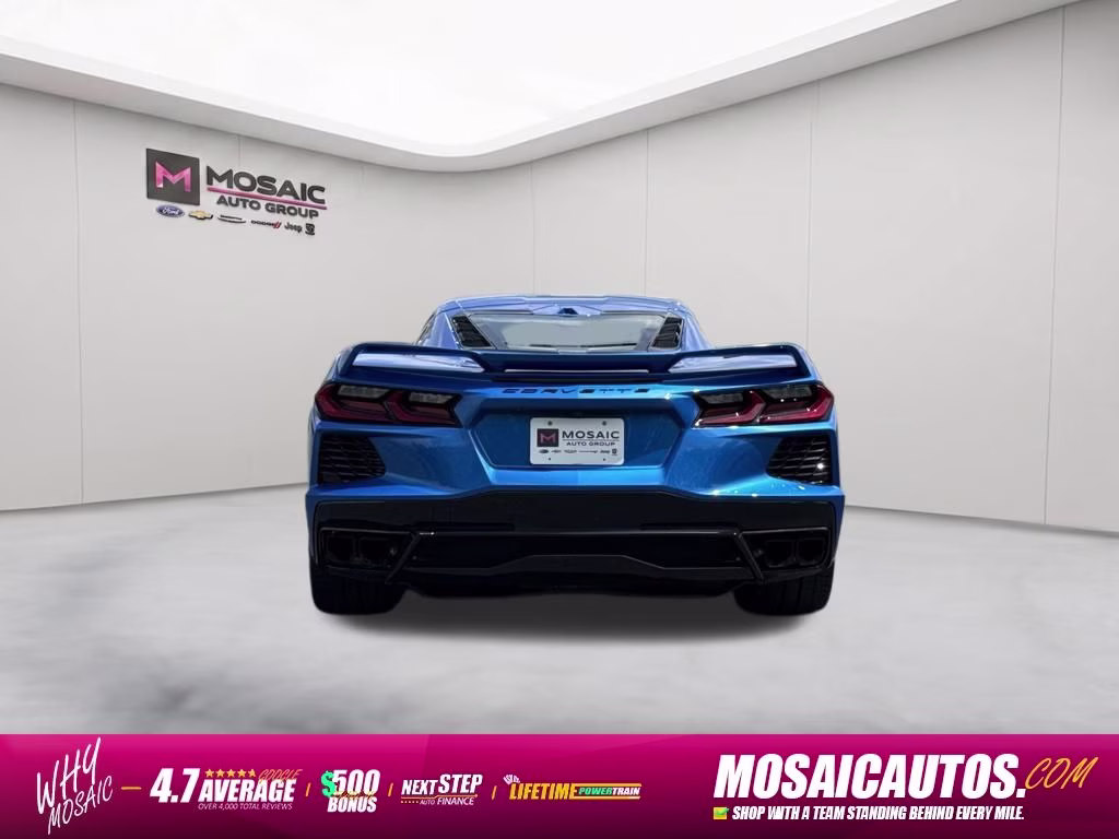 2024 Riptide Blue Metallic Chevrolet Corvette Stingray RWD Coupe