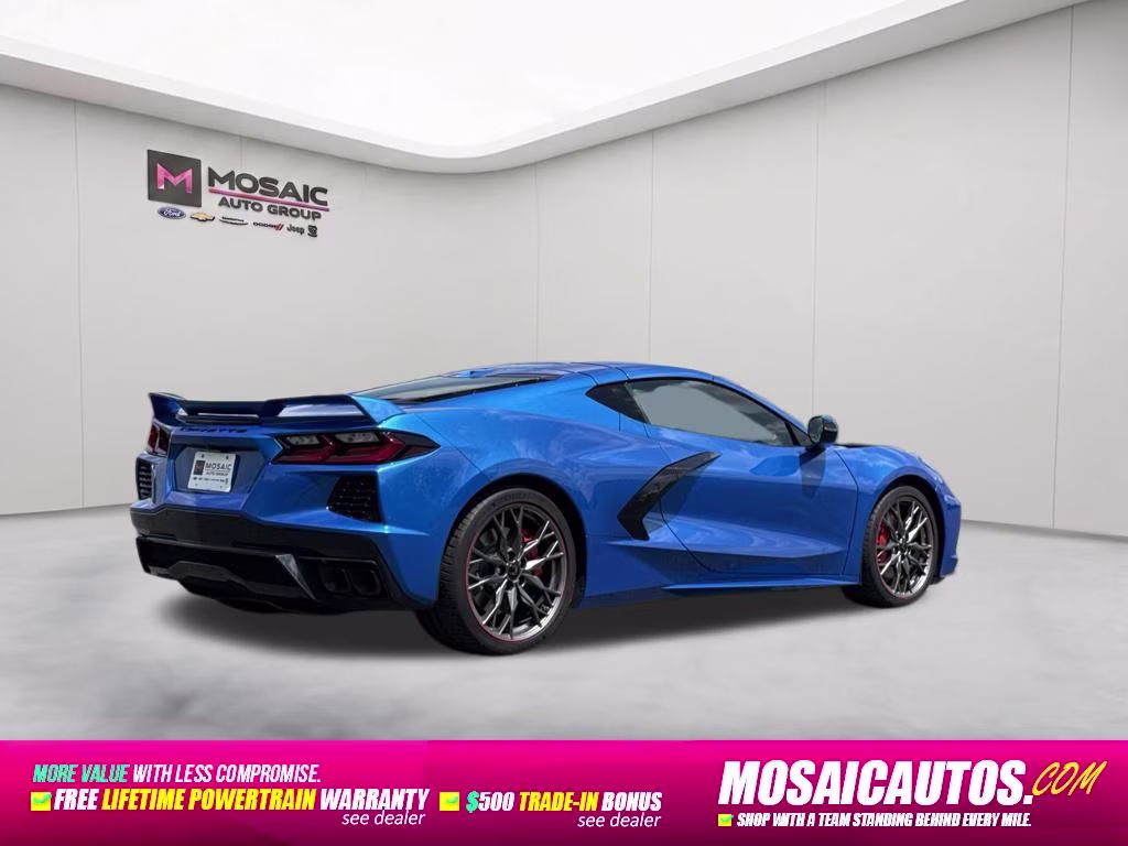 2024 Riptide Blue Metallic Chevrolet Corvette Stingray RWD Coupe