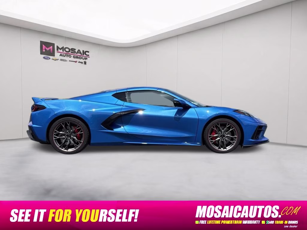 2024 Riptide Blue Metallic Chevrolet Corvette Stingray RWD Coupe