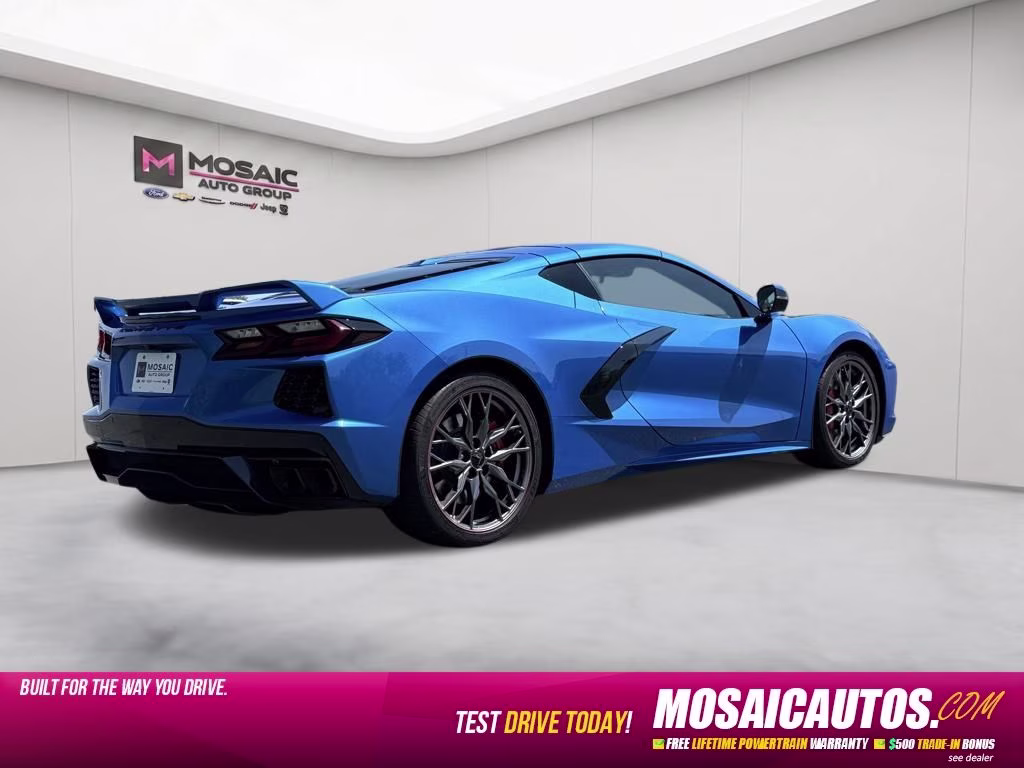 2024 Riptide Blue Metallic Chevrolet Corvette Stingray RWD Coupe