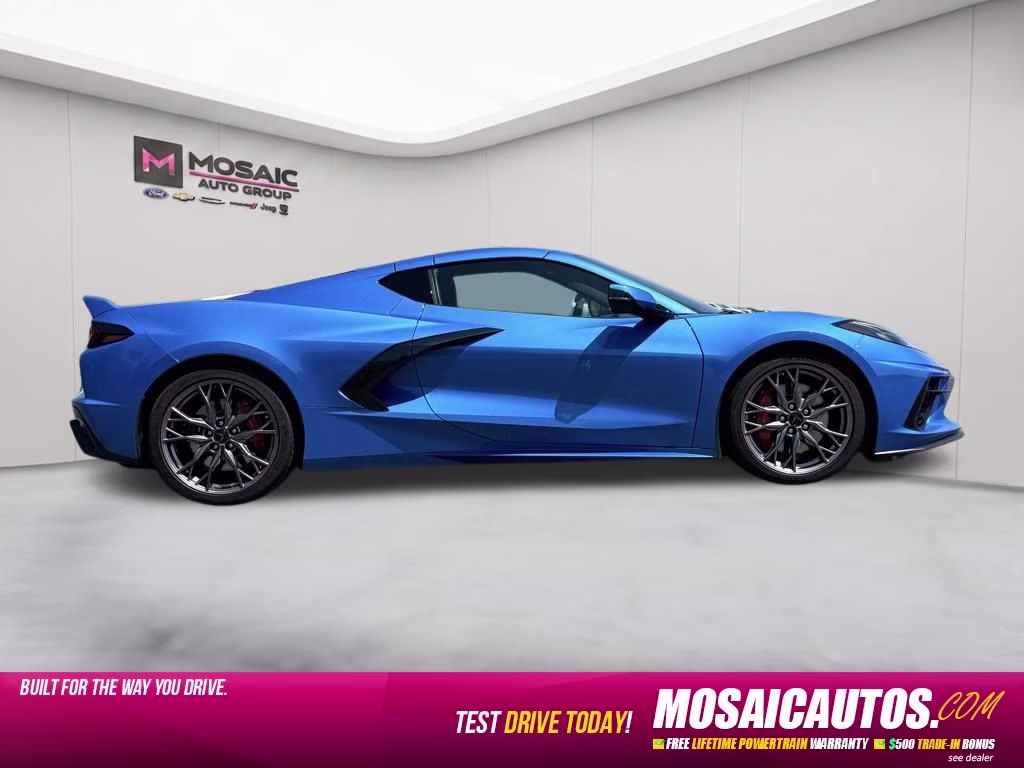 2024 Riptide Blue Metallic Chevrolet Corvette Stingray RWD Coupe