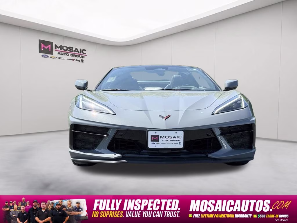 2024 Gray Chevrolet Corvette Stingray RWD Convertible