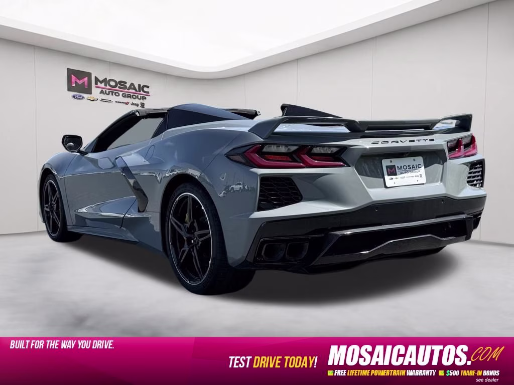 2024 Gray Chevrolet Corvette Stingray RWD Convertible