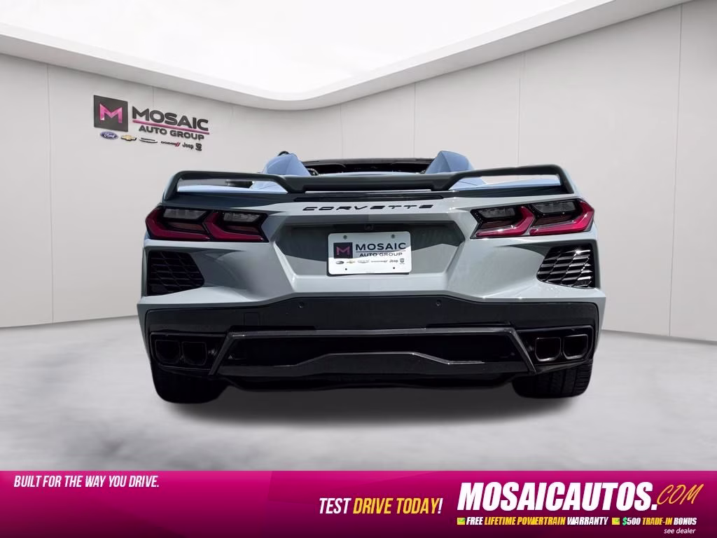 2024 Gray Chevrolet Corvette Stingray RWD Convertible