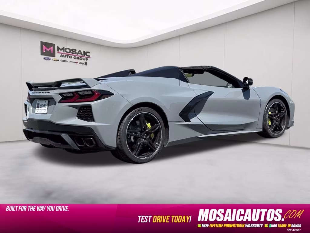 2024 Gray Chevrolet Corvette Stingray RWD Convertible