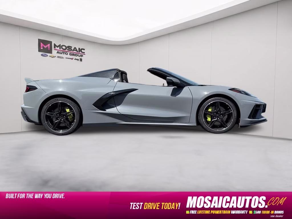 2024 Gray Chevrolet Corvette Stingray RWD Convertible