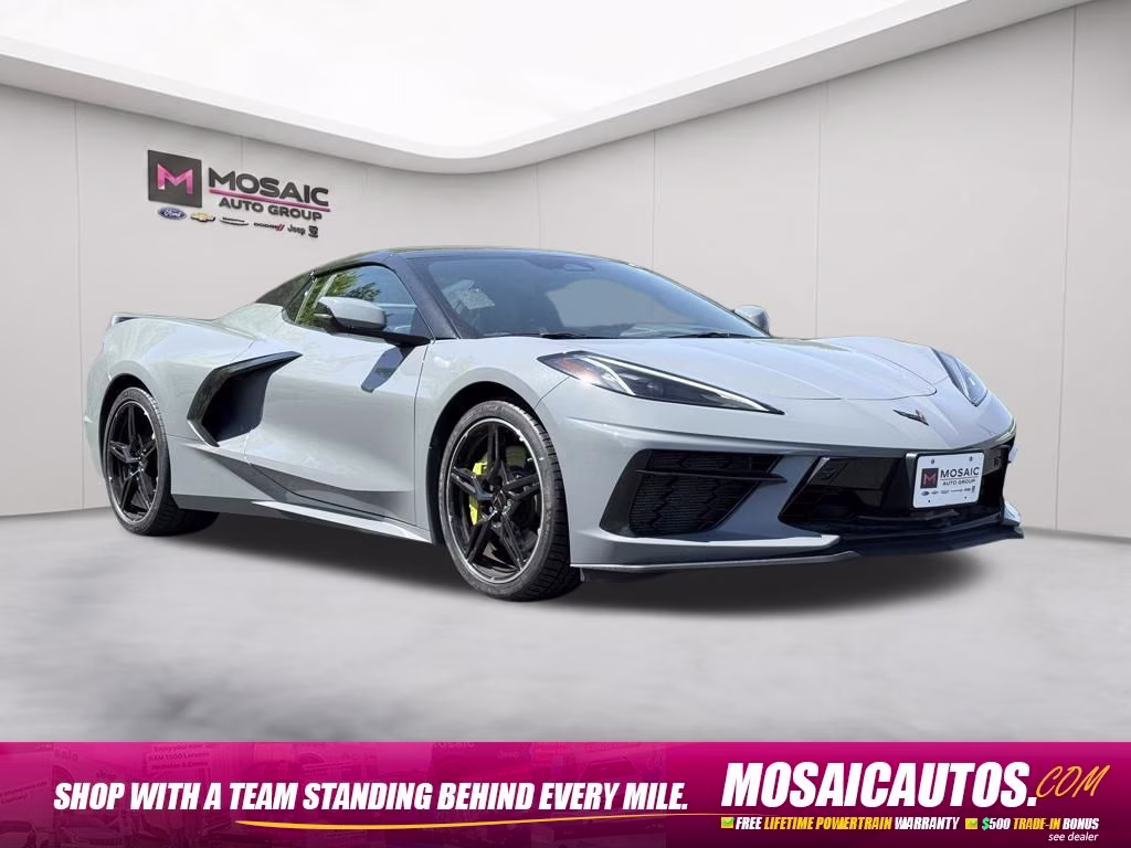 2024 Gray Chevrolet Corvette Stingray RWD Convertible